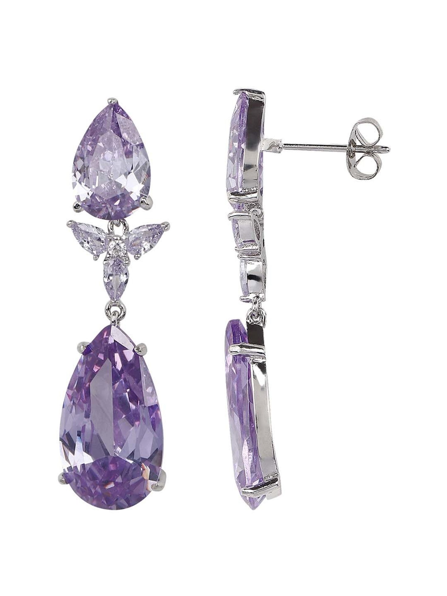 The Real Effect London 800 Silver Earrings for Women