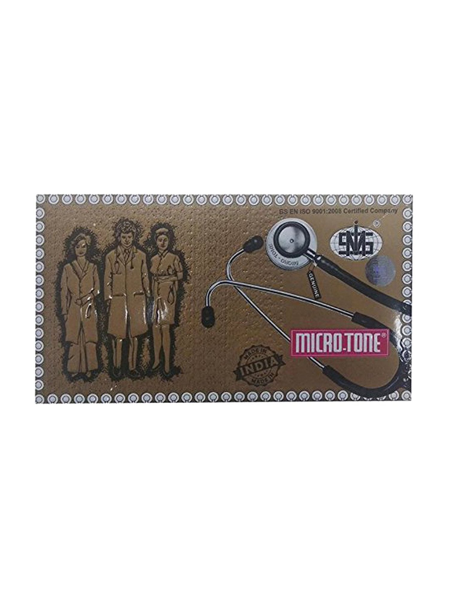 MCP Microtone BDS-108 Stethoscope (Black)