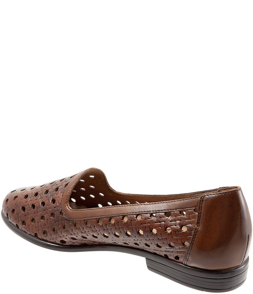 Trotters Liz Woven Leather Loafers