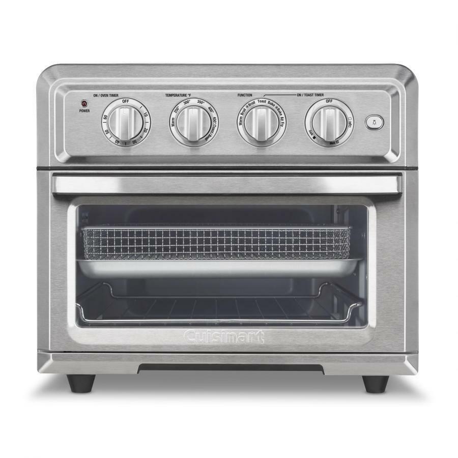 1800W 0.6 Cu.Ft. Electric Air Fryer Toaster Oven - Stainless Steel