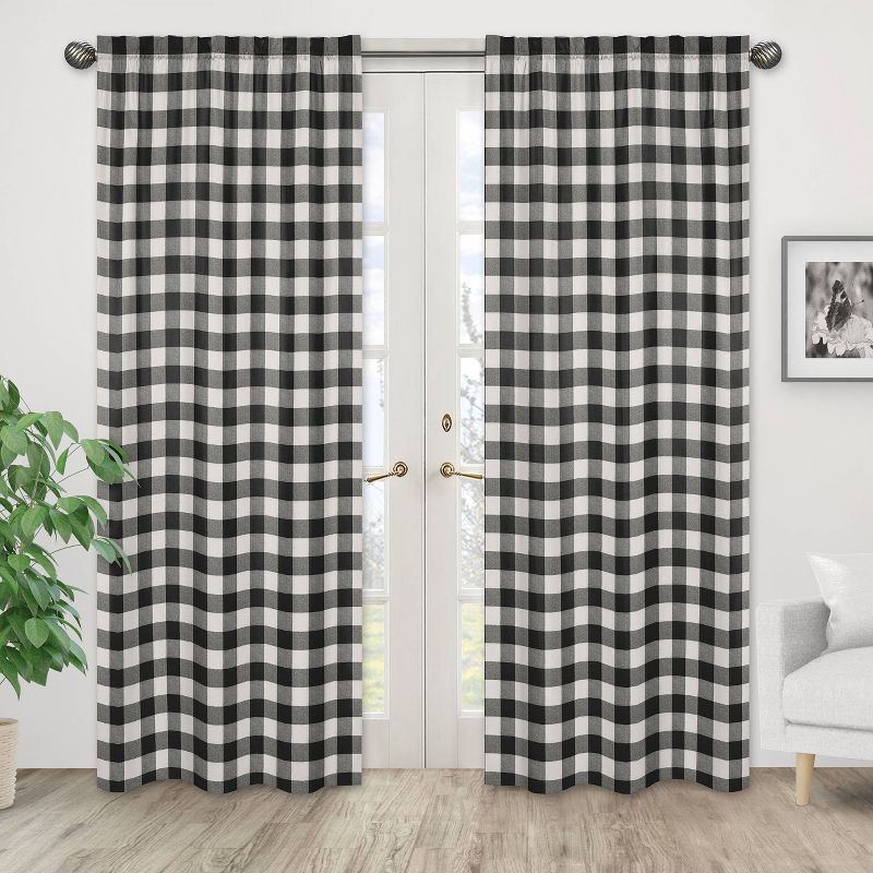 Crayola Pointillist Pansy Curtain Panel