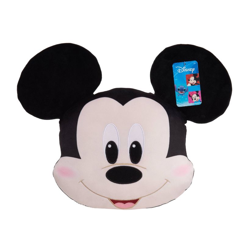 Mickey Mouse Character Head Plush