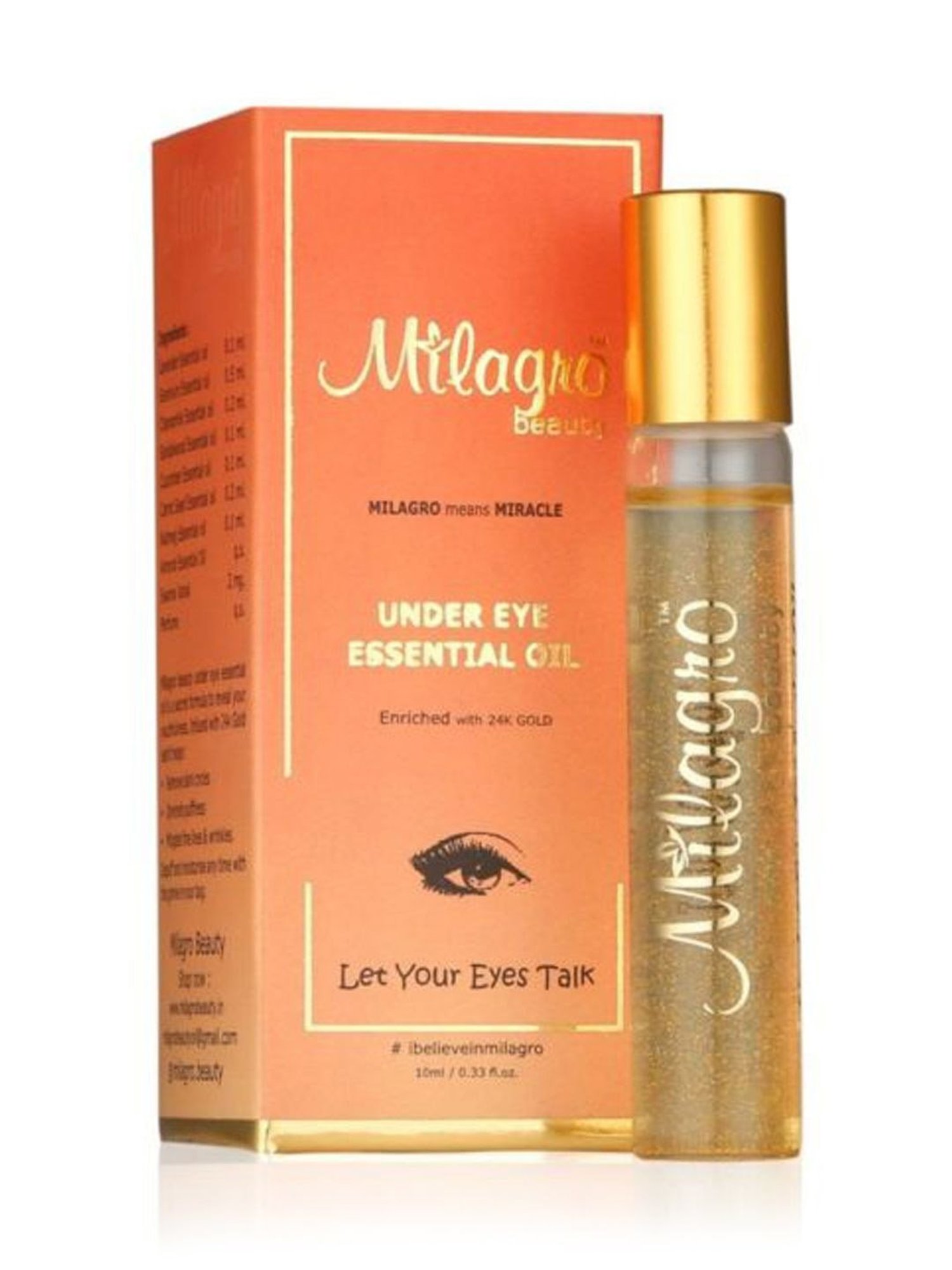 Milagro Beauty Undereye Essential Oil - 10 ml