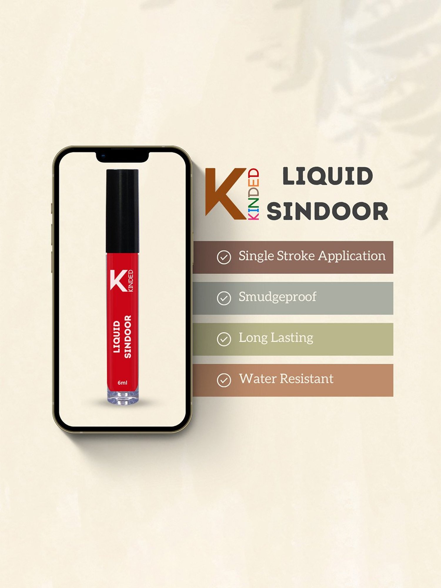 KINDED Liquid Sindoor - Pack of 2