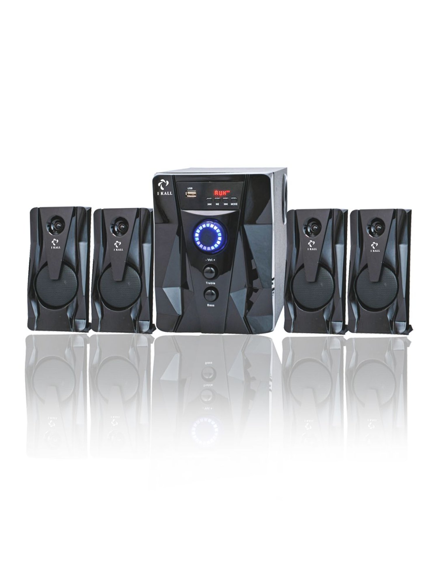 I Kall IK-444 5.1 Channel Home Theatre (Black)