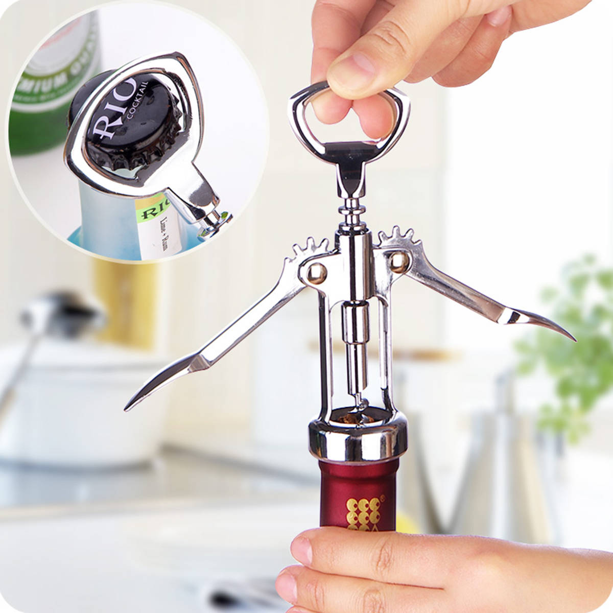 NW 1776 Wine Corkscrew, Multi-function Wine Corkscrew, Advanced Corkscrew