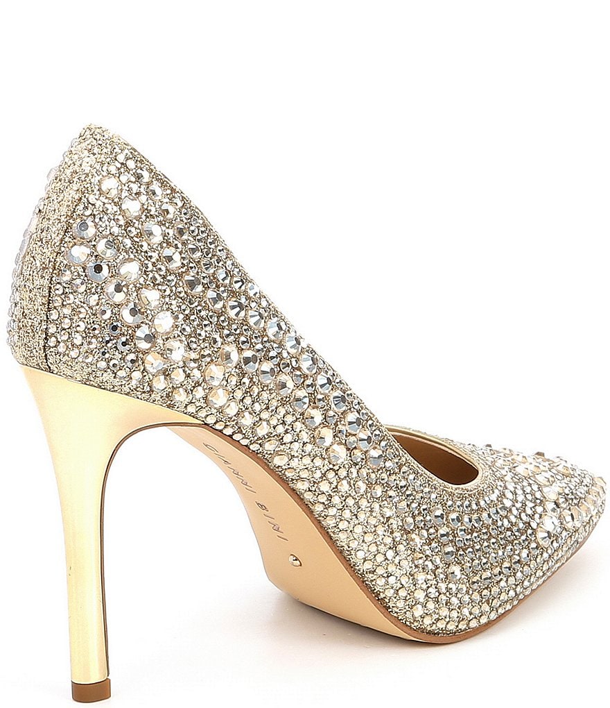 Gianni Bini Mairah Jeweled d'Orsay Stiletto Pumps