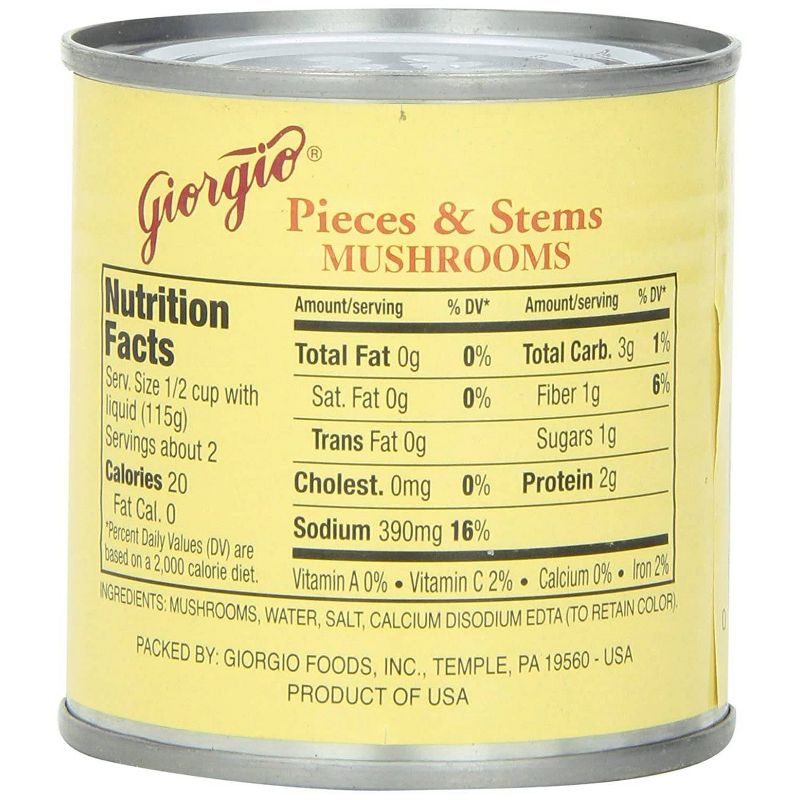 Giorgio Mushrooms 4oz