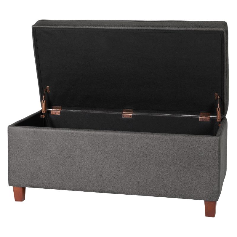 Storage Bench Gray - HomePop