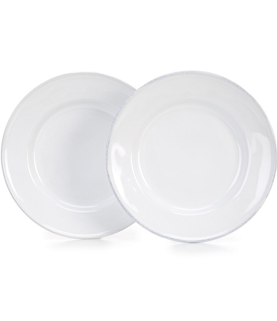 Noble Excellence Astoria Collection Glazed Stoneware Salad Plates, Set of 2