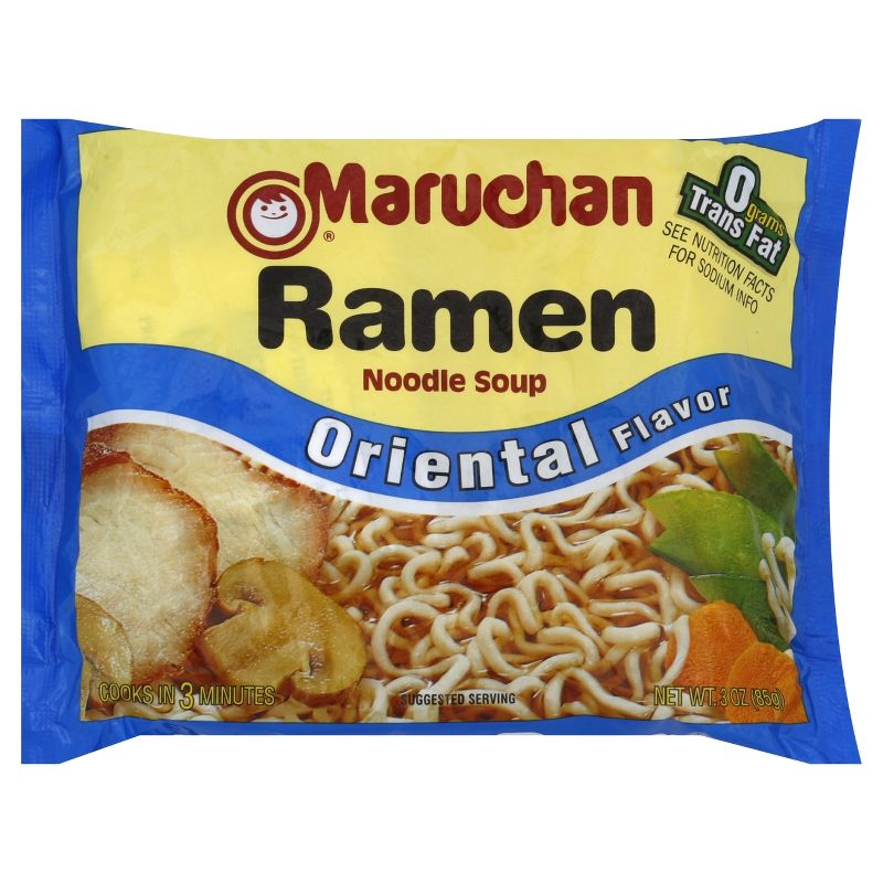 Maruchan Ramen Noodle Soup Oriental Flavor - 3oz