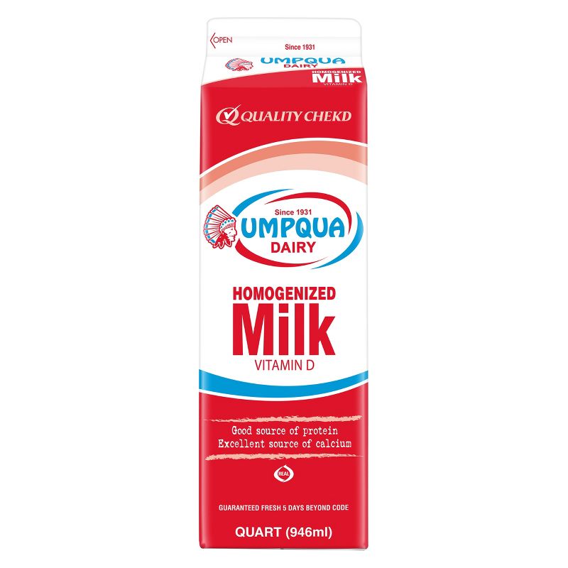 Umpqua Whole Milk - 1qt