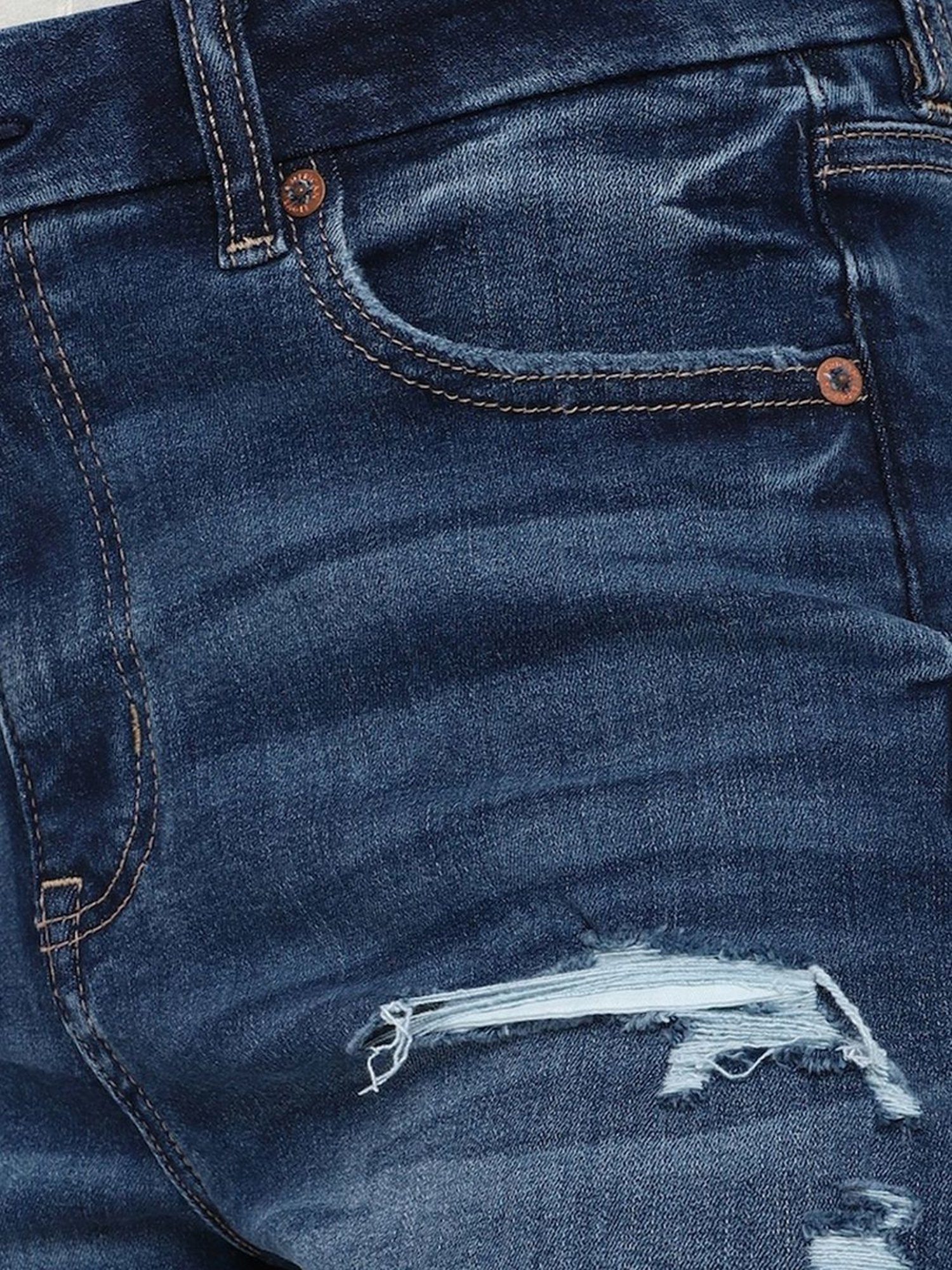 American Eagle Outfitters Blue Cotton Shorts