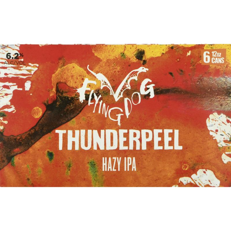 Flying Dog Thunderpeel Hazy IPA Beer - 6pk/12 fl oz Cans