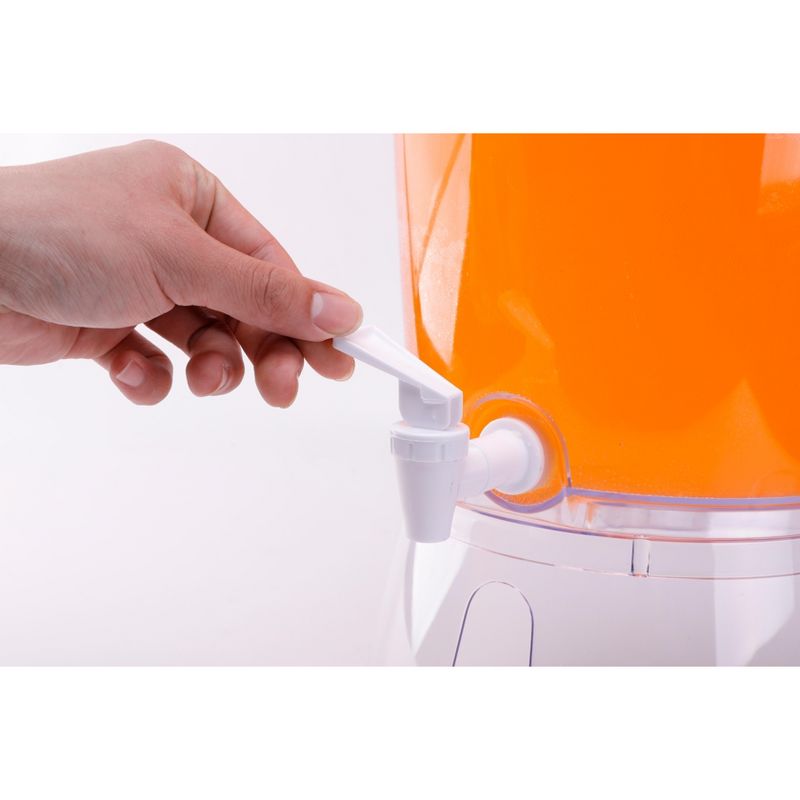 Basicwise Juice and Water Beverage Dispenser 2.35 gallon, Round
