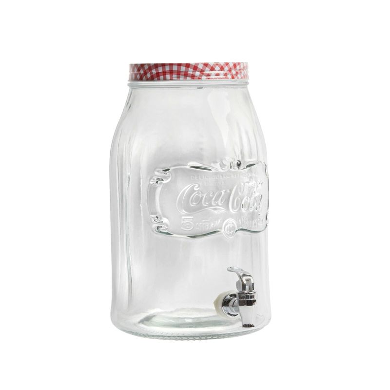 Coca-Cola Country Classic 2 Gallon Mason Beverage Dispenser