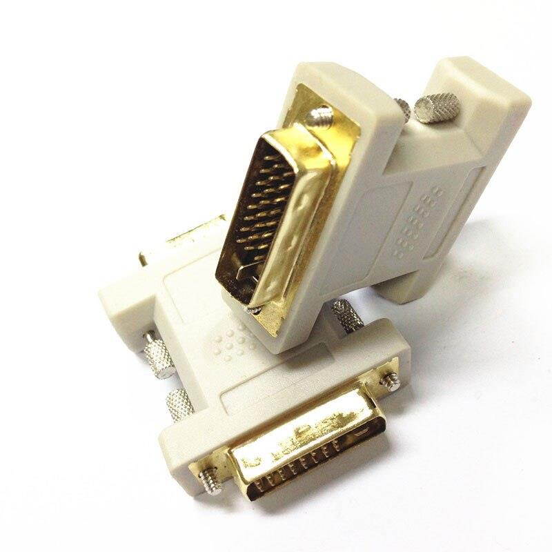 Gold DVI 24+1 Male  to DVI 24+1 Male  Adapter