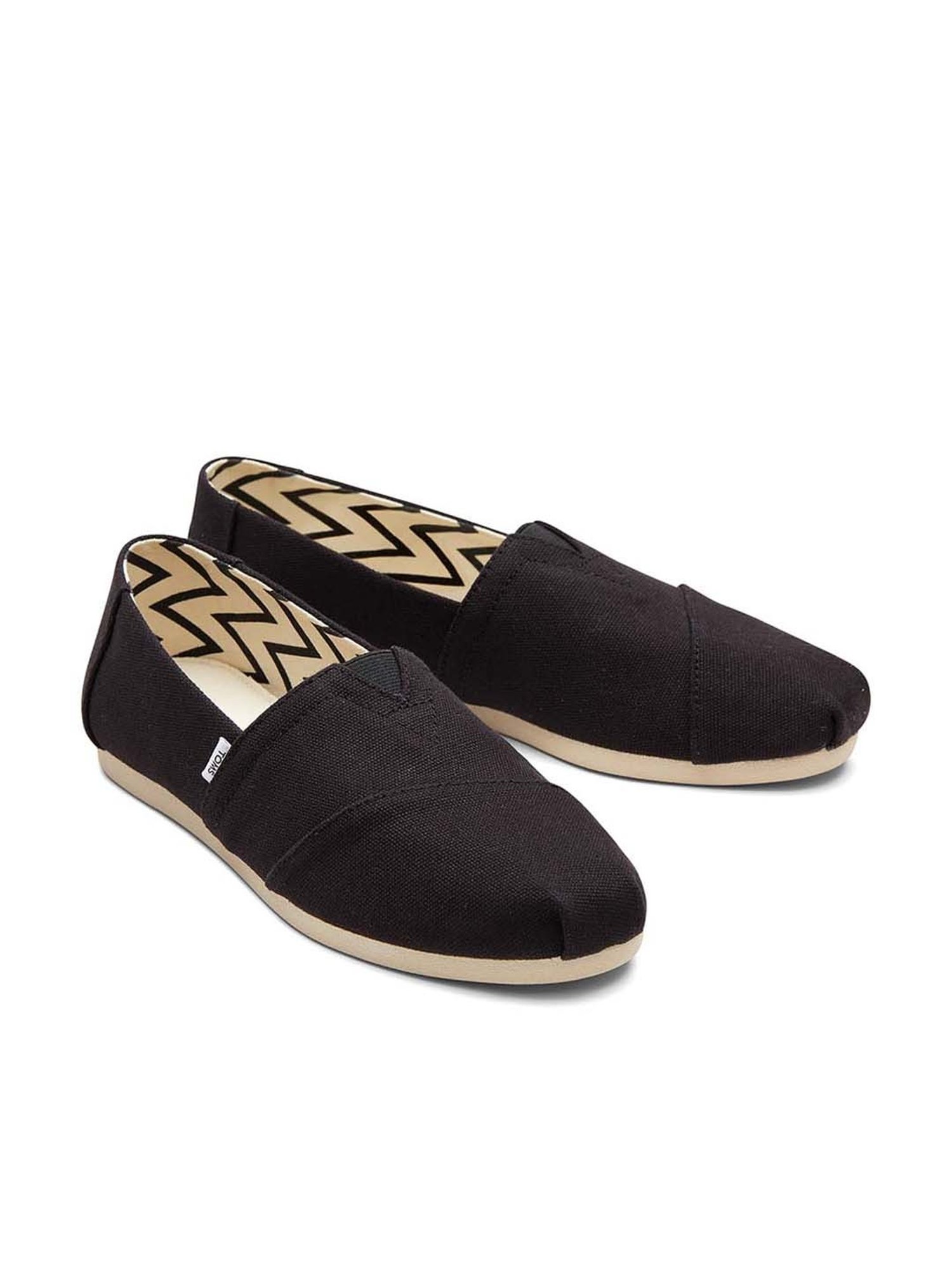 TOMS Women's Black Espadrille Shoes