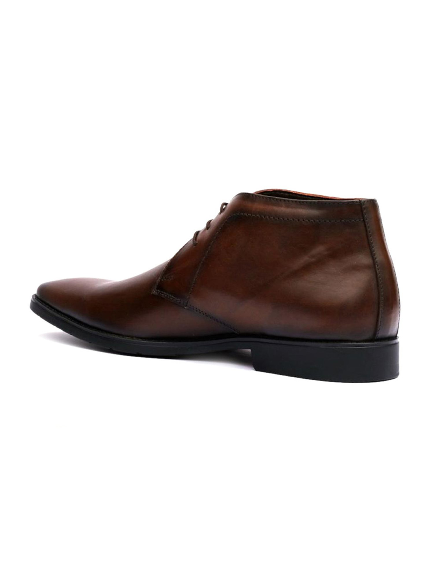 Hitz Men's Brown Chukka Boots