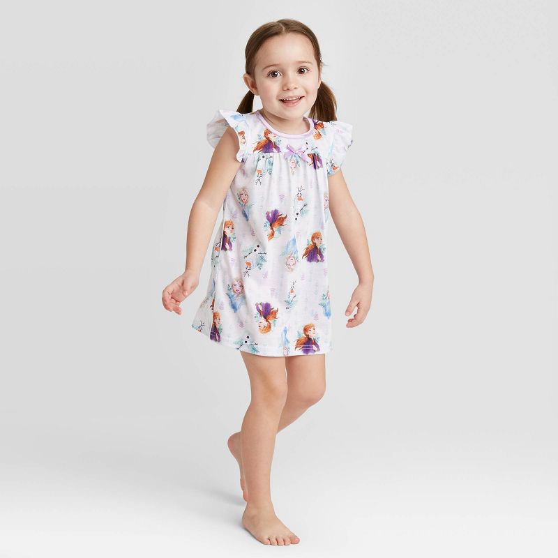 Girls' Minnie Mouse Nightgown - Gray 6