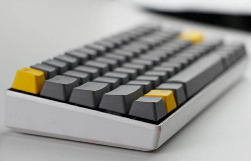 CUUWE 61 PBT Keycaps for 60 Percent Keyboard, Backlit Keycap Set for Mechanical Gaming Keyboard OEM Profile Keycaps with Key Puller for Cherry MX Switches GH60/RK61/GK61/Annie pro 2