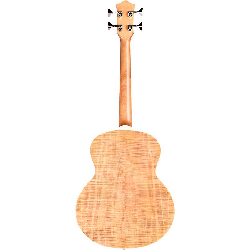 Guild Jumbo Junior Acoustic-Electric Bass Guitar Flame Maple