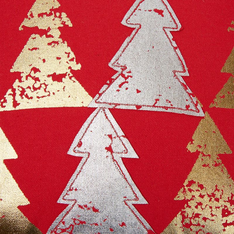 Tree Farm Square Throw Pillow - Pillow Perfect