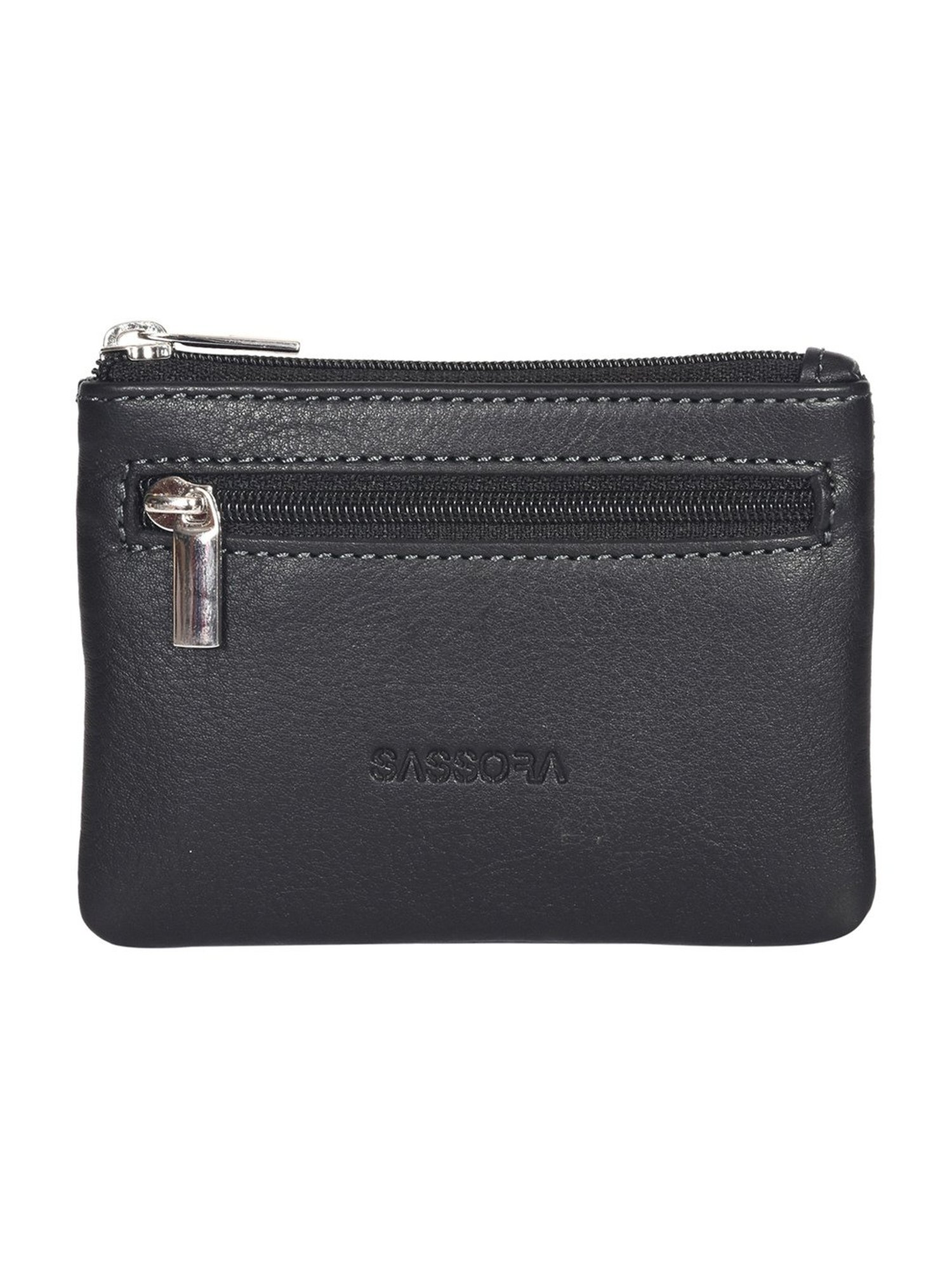 SASSORA Pablo Black Small Leather Key Case