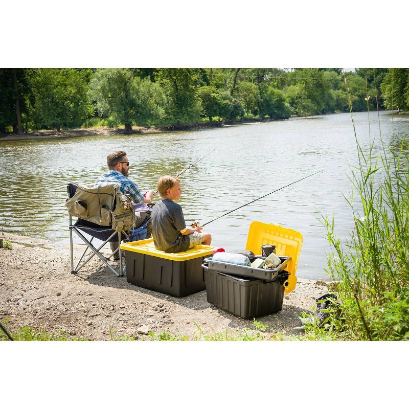 2pk 27gal Durabilt Tough Container - Homz