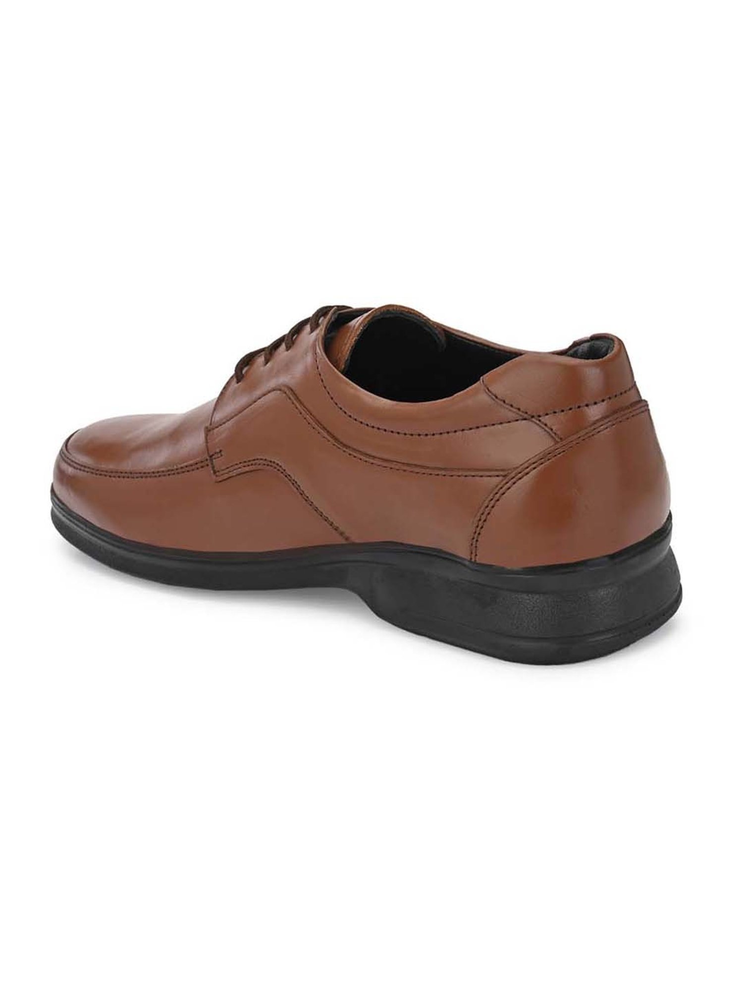 Eego Italy Men's Brown Derby Shoes