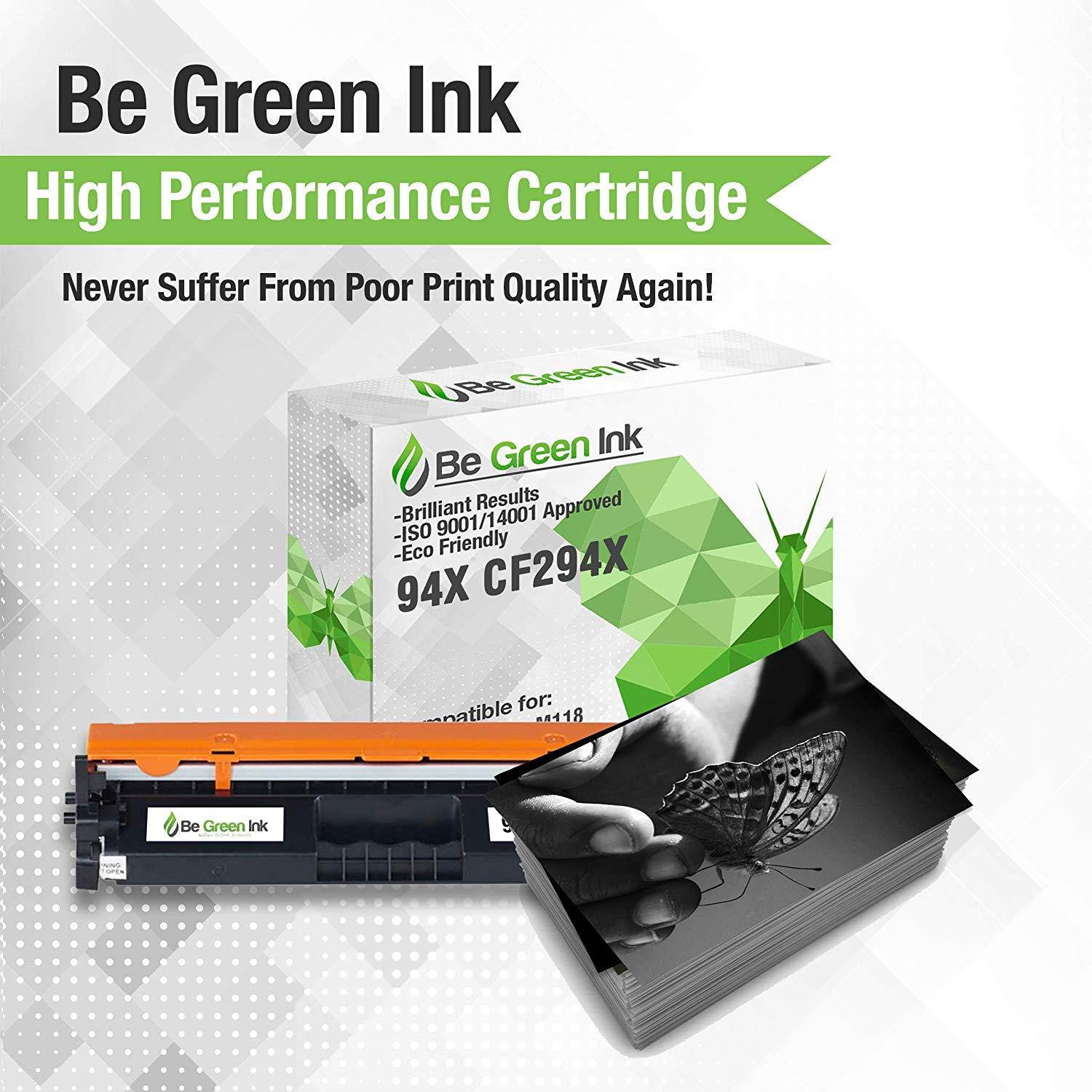 Be Green Ink Replacement for HP 94X CF294X Compatible Toner for Laserjet Pro M118dw, MFP M148dw, M148fdw Toner (1 Pack 2,800 Yield)