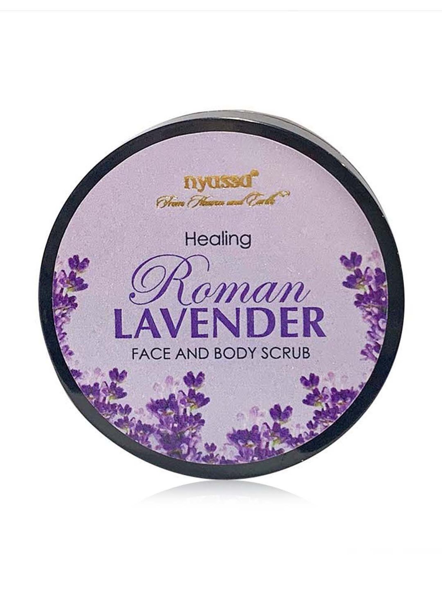Nyassa Roman Lavender Face and Body foaming scrub - 35 gm