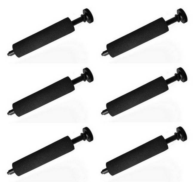 SuppliesMAX Compatible Replacement for Nukote BR106N Black/Red Printer Ribbons (6/PK) - Equivalent to Sharp S800BRC