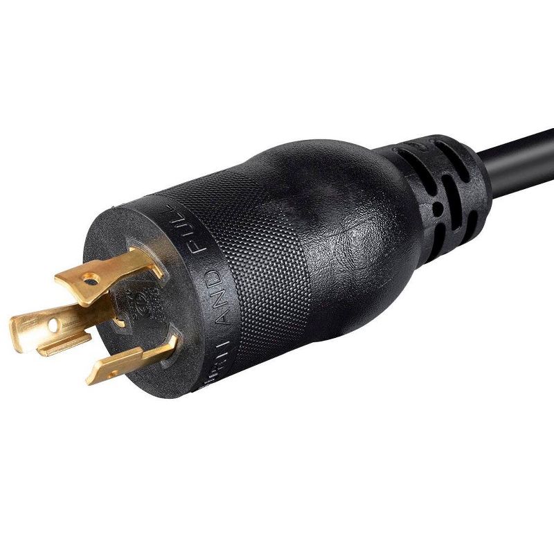 D'Addario Planet Waves IEC to NEMA Plug Power Cable, 10FT 10 ft. Red/Black