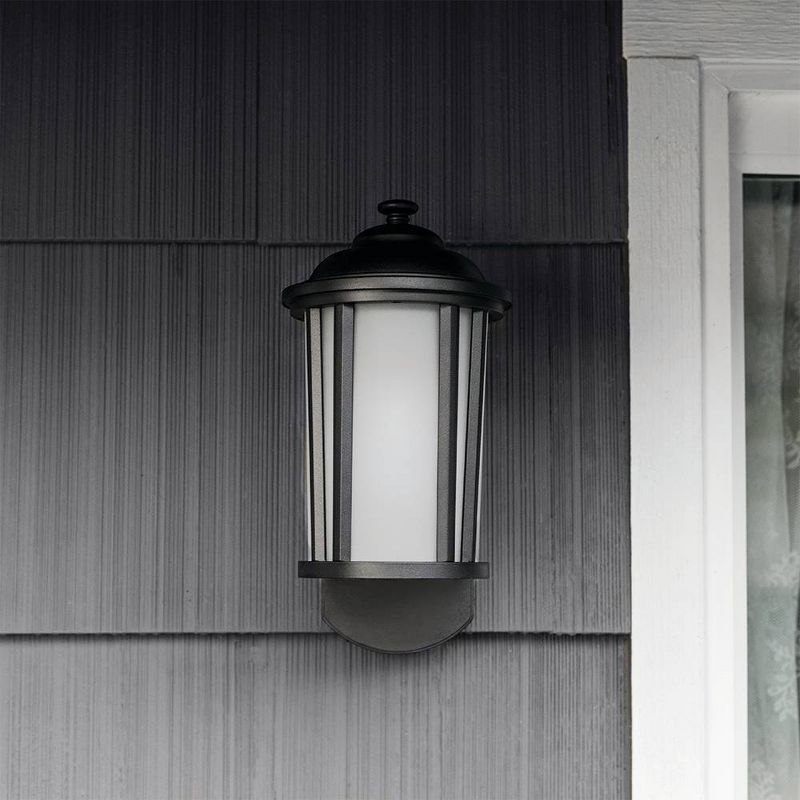 Outdoor LED Wall/Pillar Light Yellow/White - Techko Maid