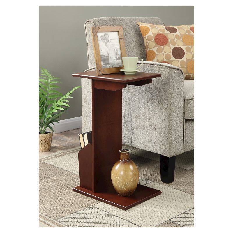 Abby Magazine C End Table Mahogany - Breighton Home