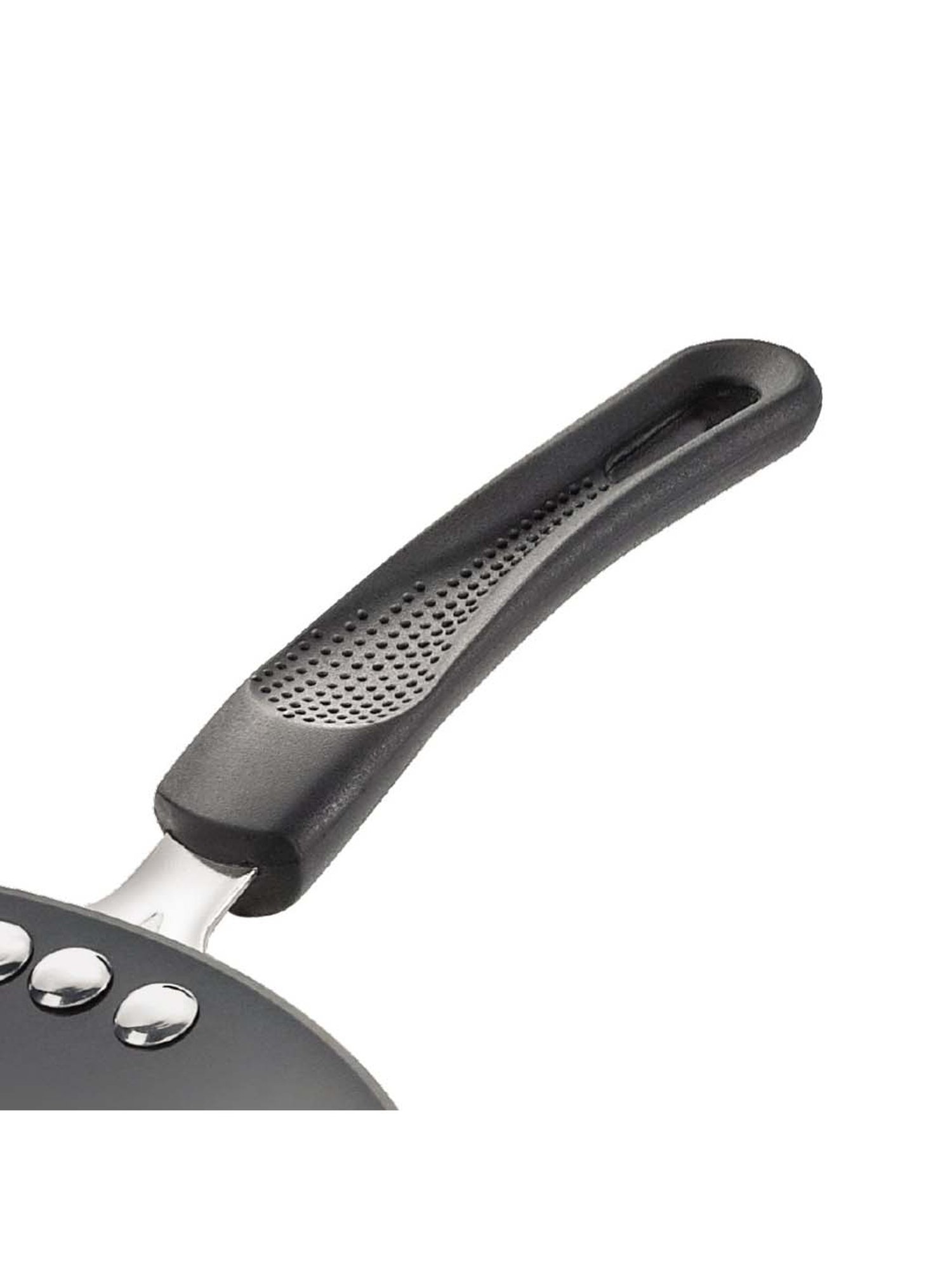 JUDGE Black Aluminium 25 cm Non-Stick Tawa - Set of 1