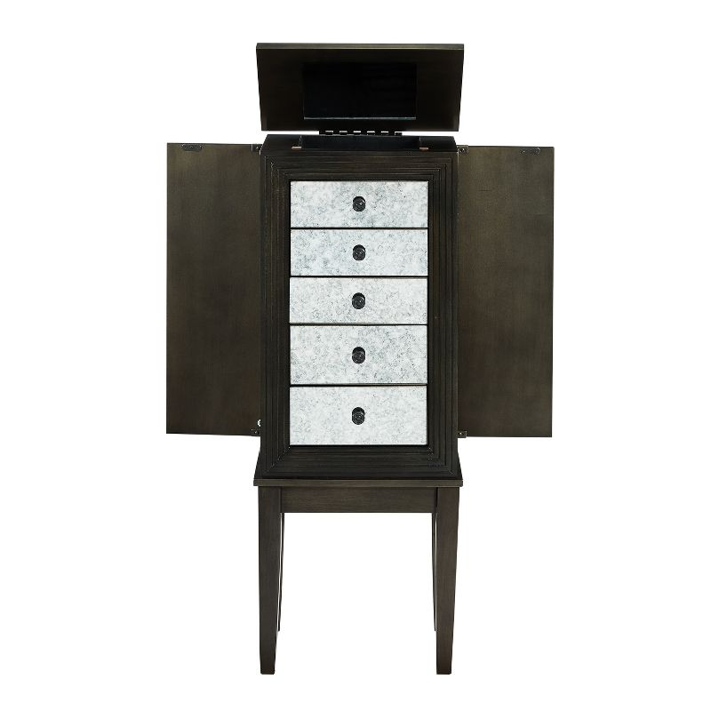 Crystal Jewelry Armoire Espresso - Hives & Honey