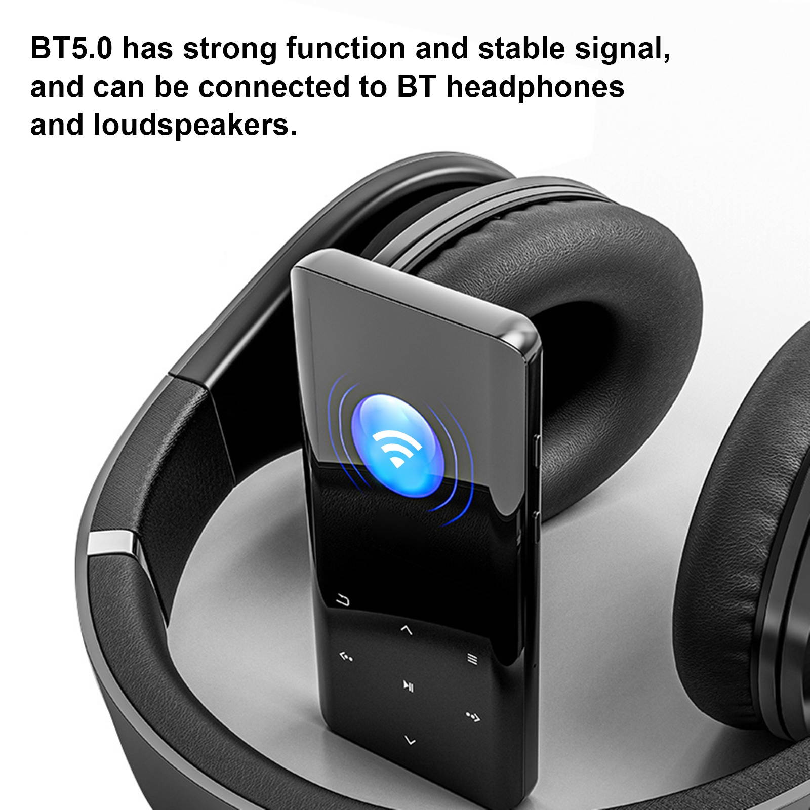 RUIZU D25 BT MP3 Portable Music Video Player Lossless HiFi Sound Music Player 2.4-inch Screen with Speaker FM Radio Recording Stereo FM Automatic Radio MP3 3.5mm Audio Input 32GB Memory