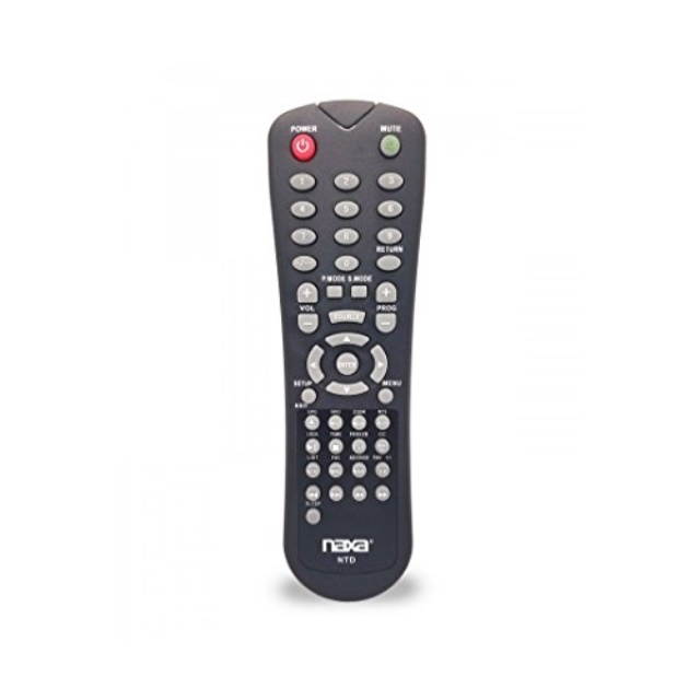 naxa original replacement remote control for naxa nt and ntd model 12 volt tvs and tv/dvd combo players