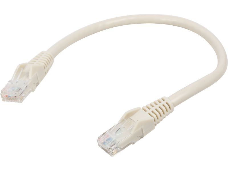 TRIPP LITE N201-001-WH 1 ft. Gigabit Snagless Molded Patch Cable