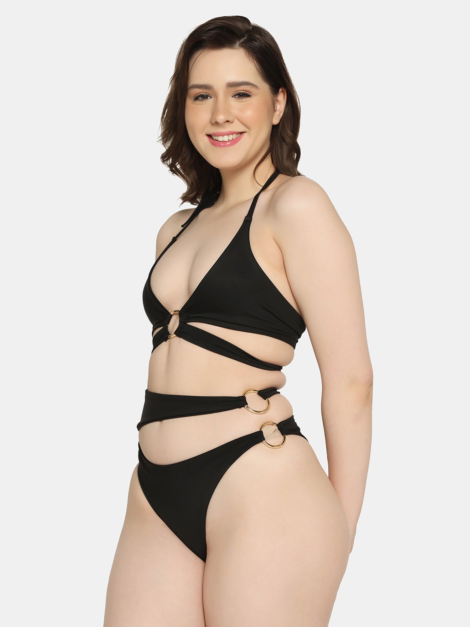 Da Intimo Black Swimwear