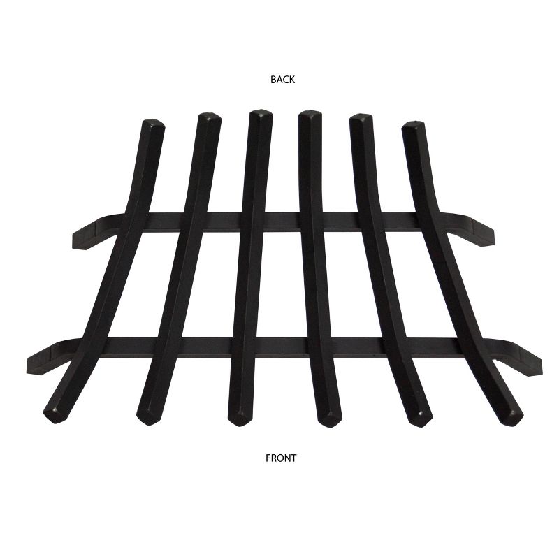 Pleasant Hearth 7.5" Steel Grate, 24" 5 bar Black