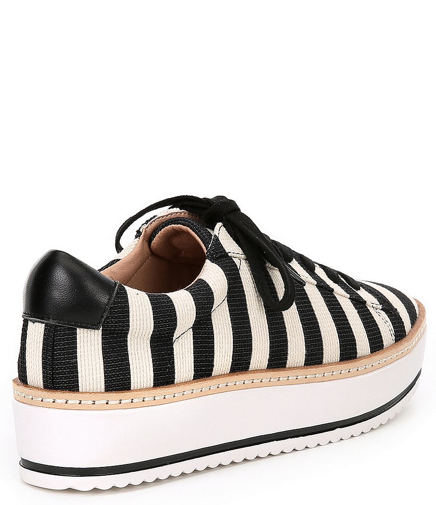 Chelsea & Violet Minie Striped Platform Lace-Up Sneakers