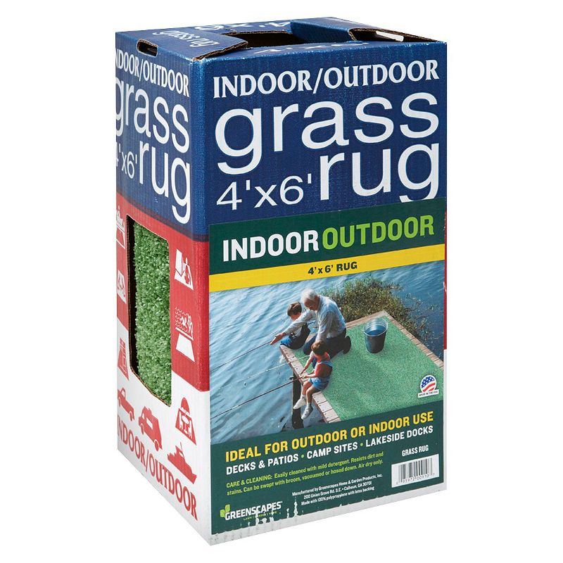 Greenscapes 4x6' Grass Rug