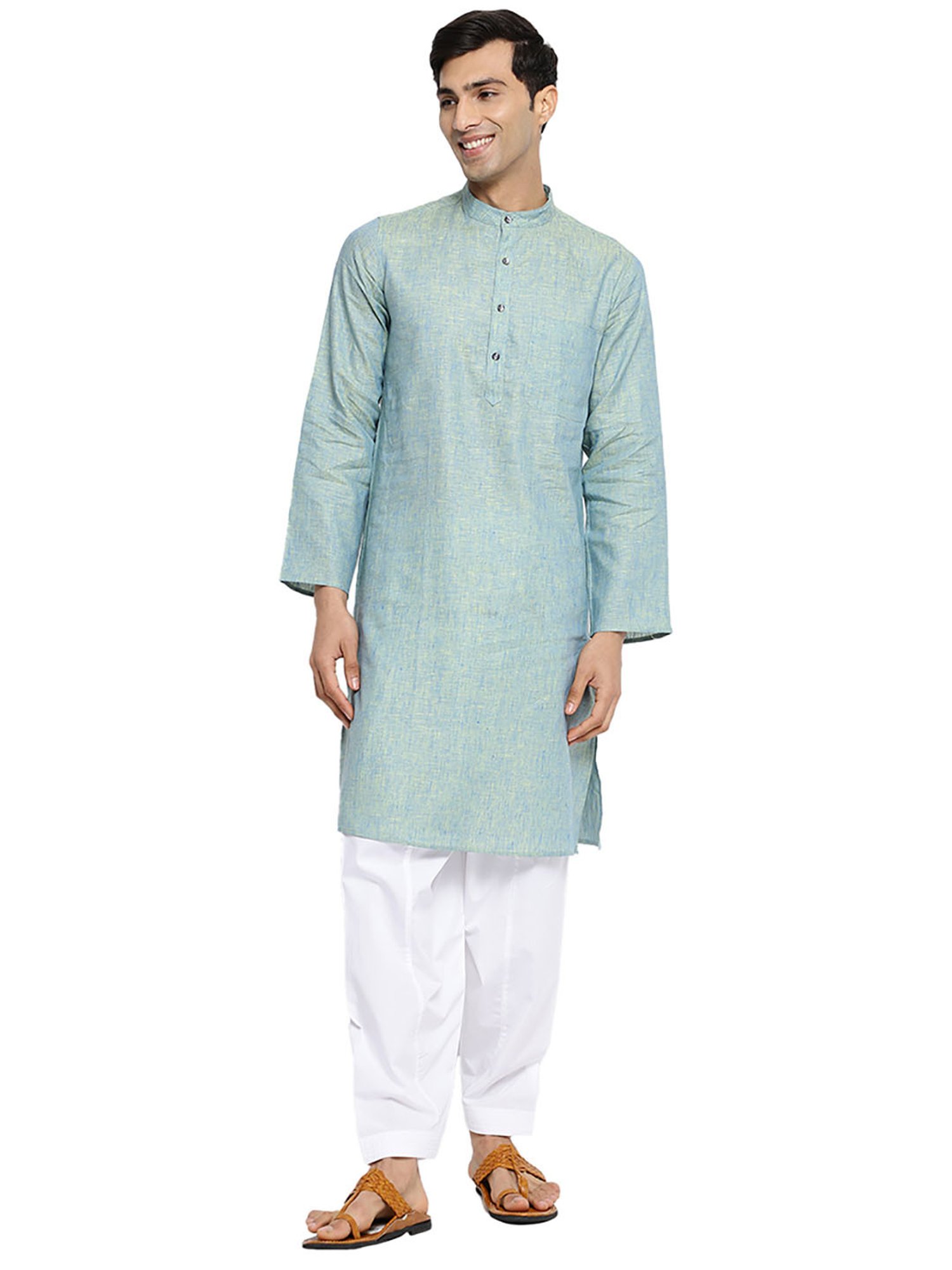 Manthan Fawn Regular Fit Churidars