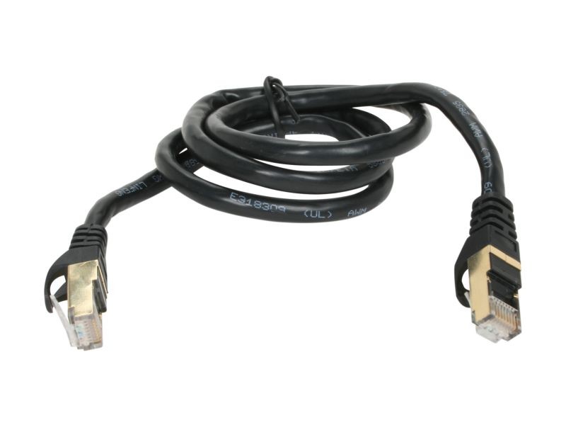 Rosewill RCW-3-CAT7-BK 3 ft. Twisted Pair (S/STP) Networking Cable