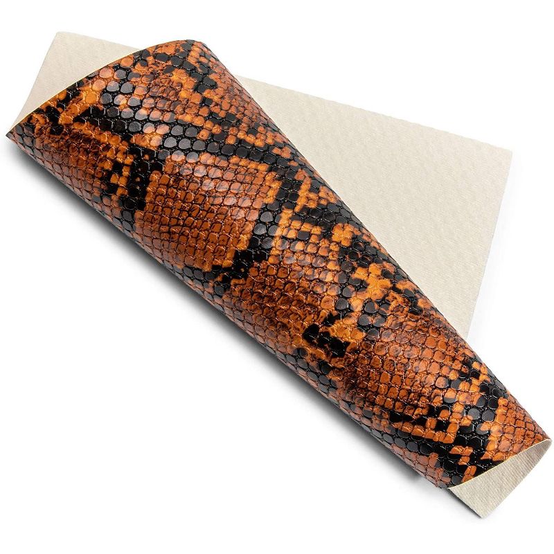 Bright Creations 15 Pack Faux Leather Sheets for Making Earrings, Bows, Jewelry (15 Patterns, 6.3 x 8.3 in)