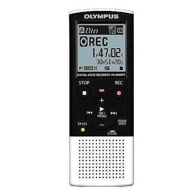 Olympus VN-8000PC 1GB Digital Recorder w/ LCD Display & PC Connection