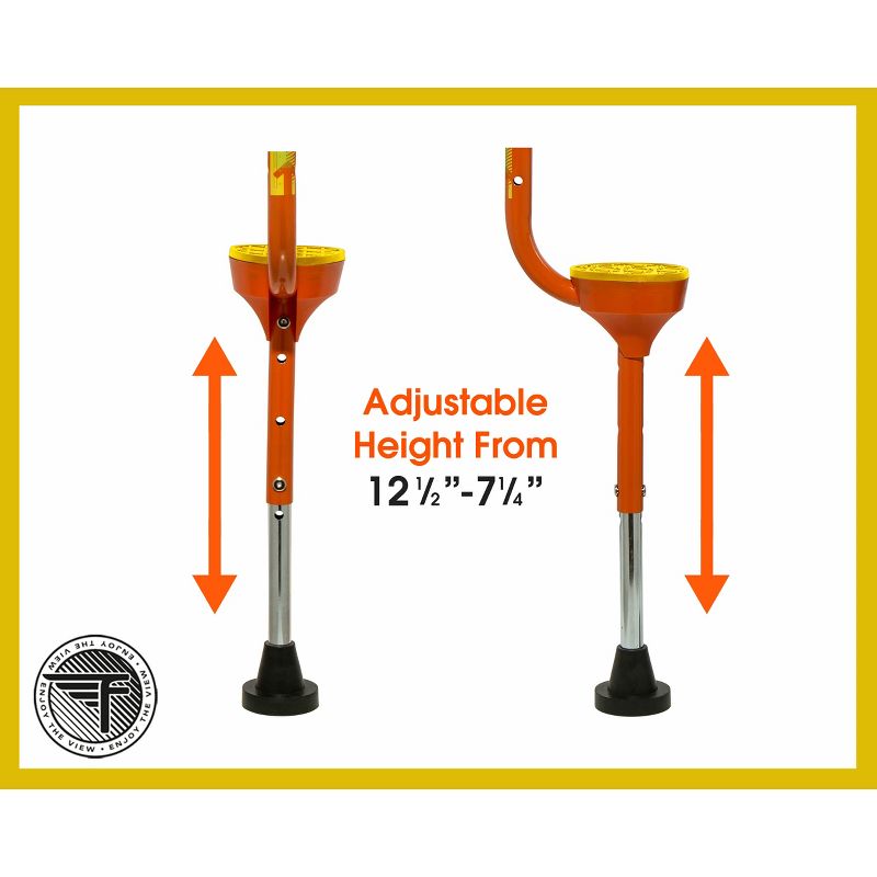 Flybar Maverick Stilts Yellow Streak
